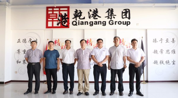 海港區(qū)政府領導蒞臨乾港 海港區(qū)政府領導蒞臨乾港